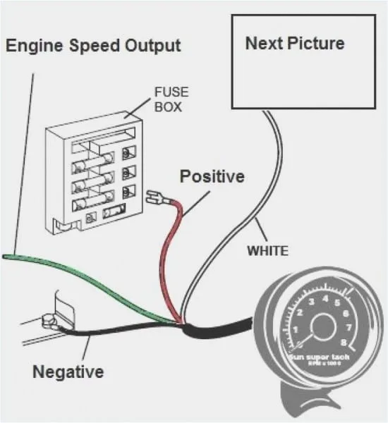 Sun Super Tach Wiring