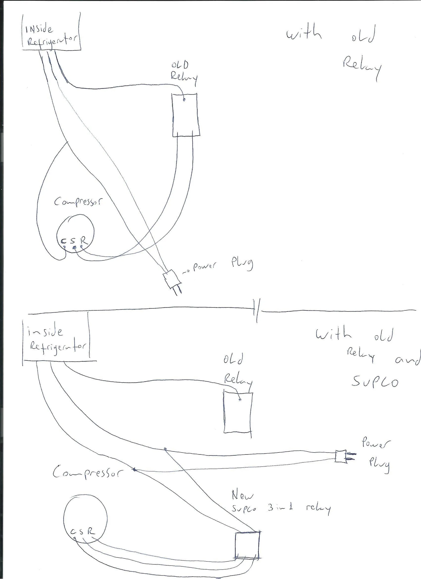 Supco Potential Relay Wiring Diagram