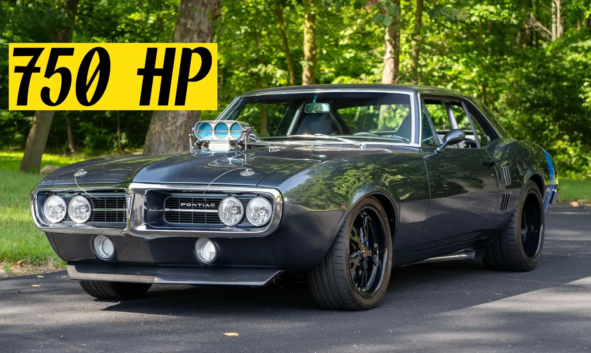 Supercharged 1967 Pontiac Firebird Restomod Means All The Business Rocks Unexpected V8