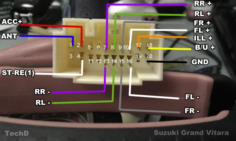 Suzuki Grand Vitara Electrical Diagram