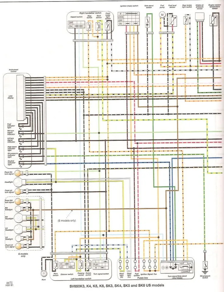 Sv650 Wiring Diagram Suzuki Katana
