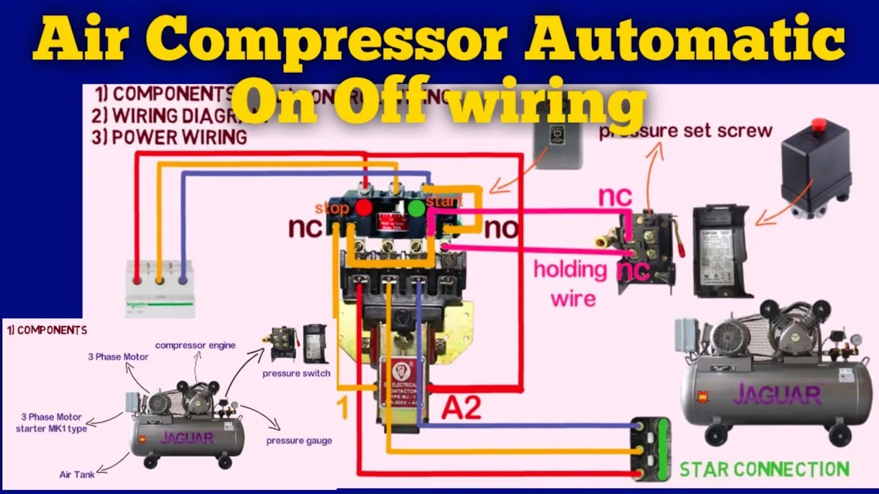 Swan Air Compressor Wiring Diagram Air Compressor Wiring Dia