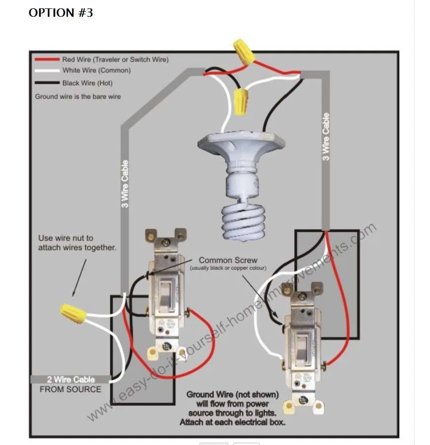 Switch Wiring Diagram 4 Wire