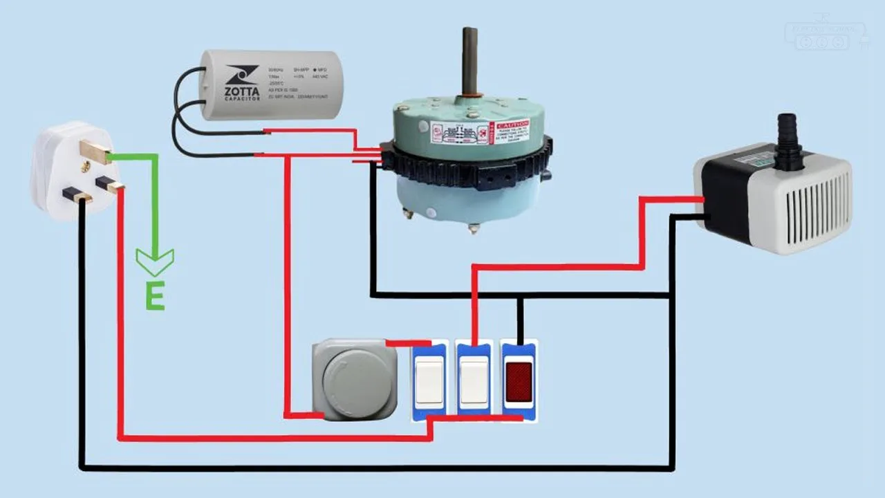 Switch Wiring Diagram For Evap Cooler Wiring Evaporative Coo