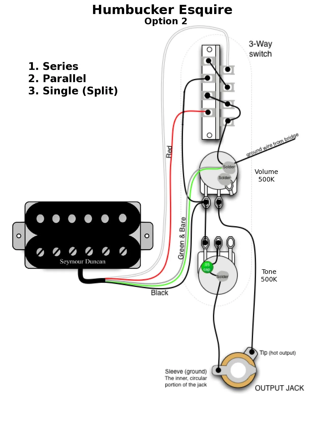 Switchable Tele Esquire Wiring Page 2