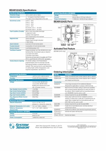 System Sensor Beam Detector 1224 At 28283 Beam Smoke Detector In New Delhi Id 23672783597