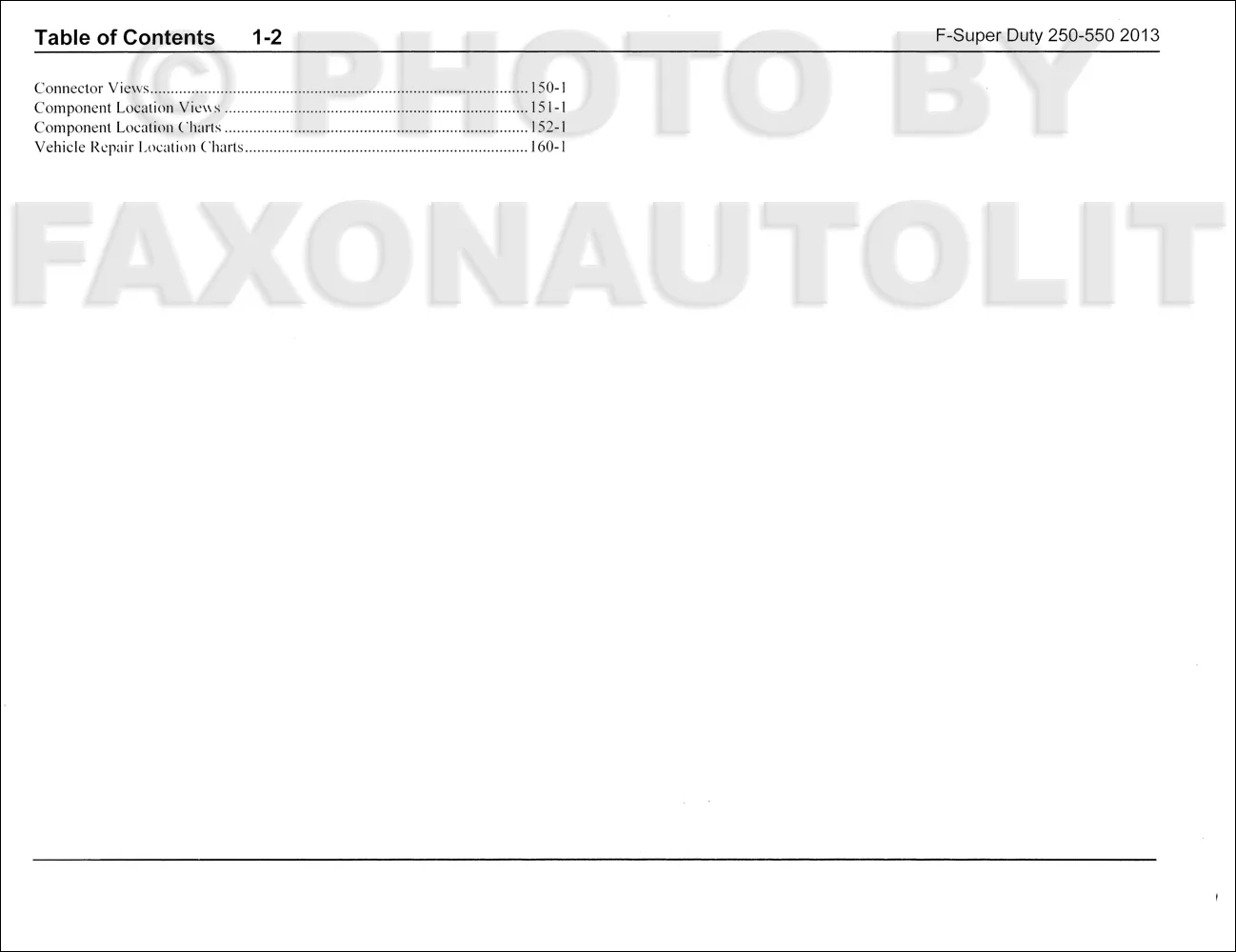 Table Of Contents 2