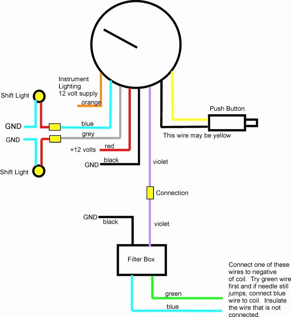 Tach Wiring Carberated Toyota Truck