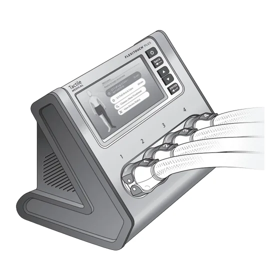 Tactile Medical Flexitouch Plus Pd32 G3 User Manual Pdf Download Manualslib