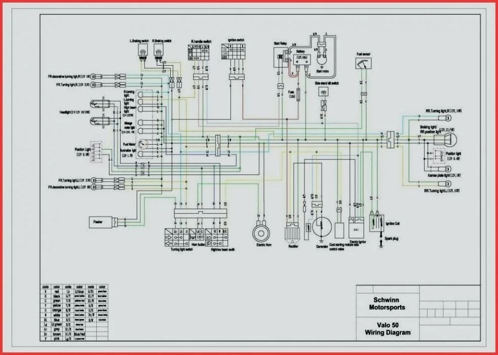 Taotao Wiring Diagrams 50Cc