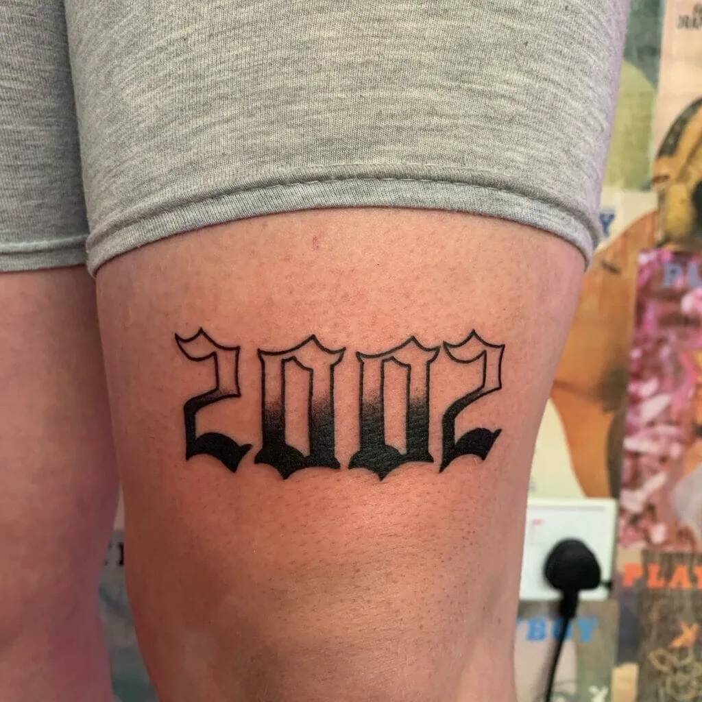 Tattoo Lettering 2002 Tattoo Font
