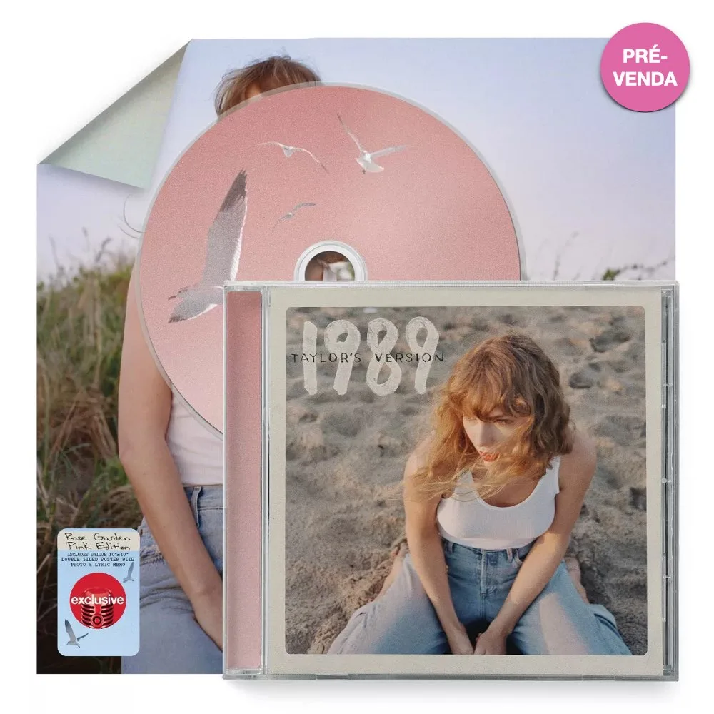Taylor Swift 1989 Taylor S Version Rose Garden Pink Deluxe Poster Edition Cd Target