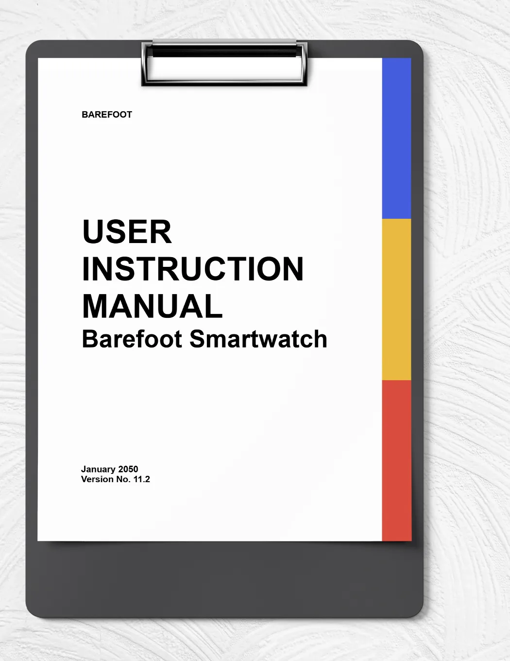 Technical Instruction Manual Template In Word Google Docs Download