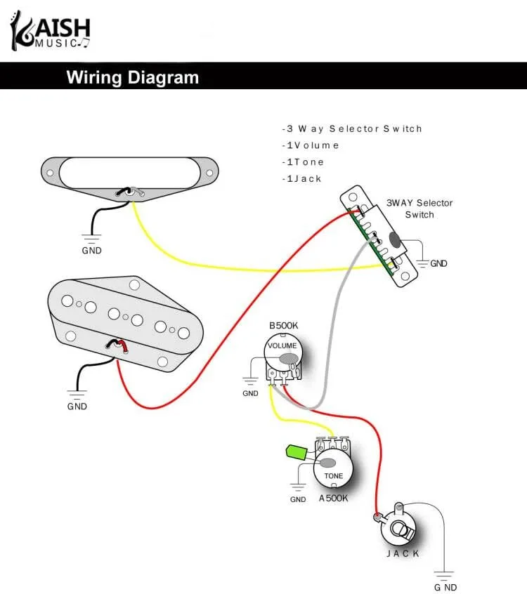 Telecaster Way Switch Wiring