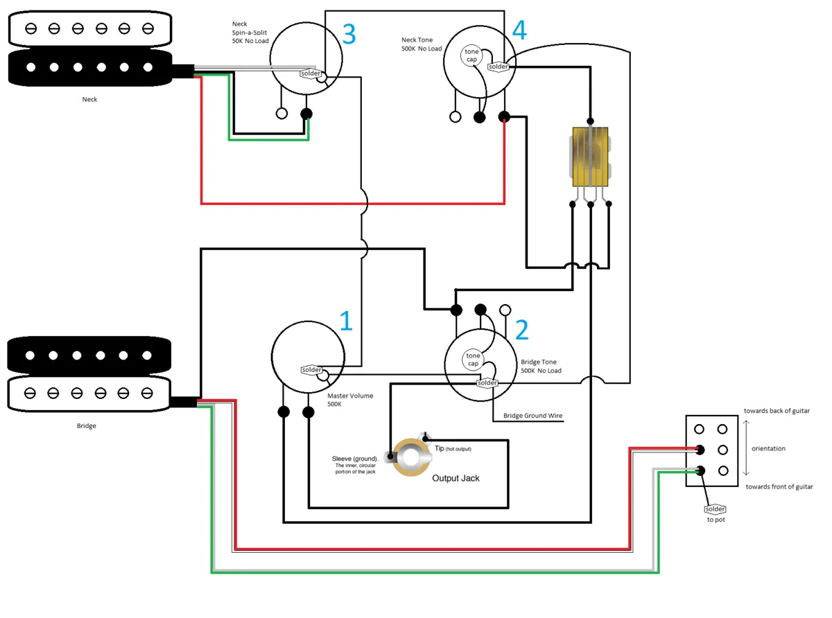 Telecaster Wiring Diagram Humbucker Single Coil Wiring Diagram