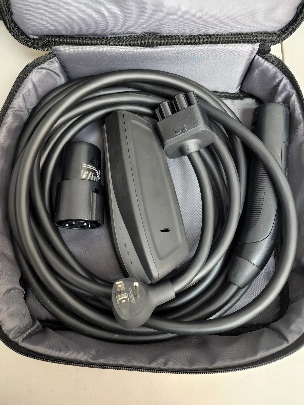 Tesla Charger Gen 2 Mobile Connector Bundle W 120V Plug J1772 Adapter For Sale Emgcartech