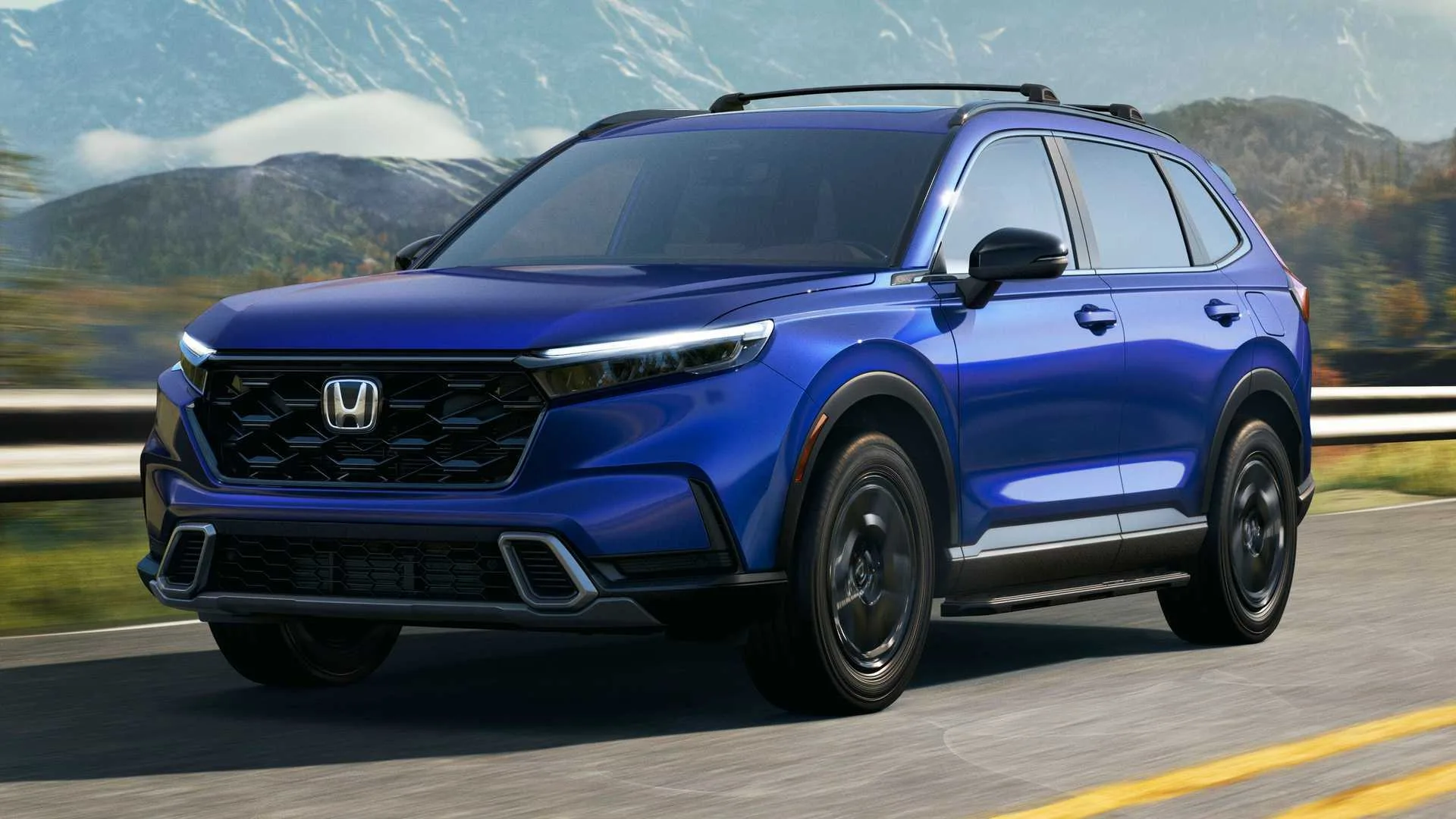 The 2024 Honda Hydrogen Fuel Cell Cr V Has A Plug In Battery Too