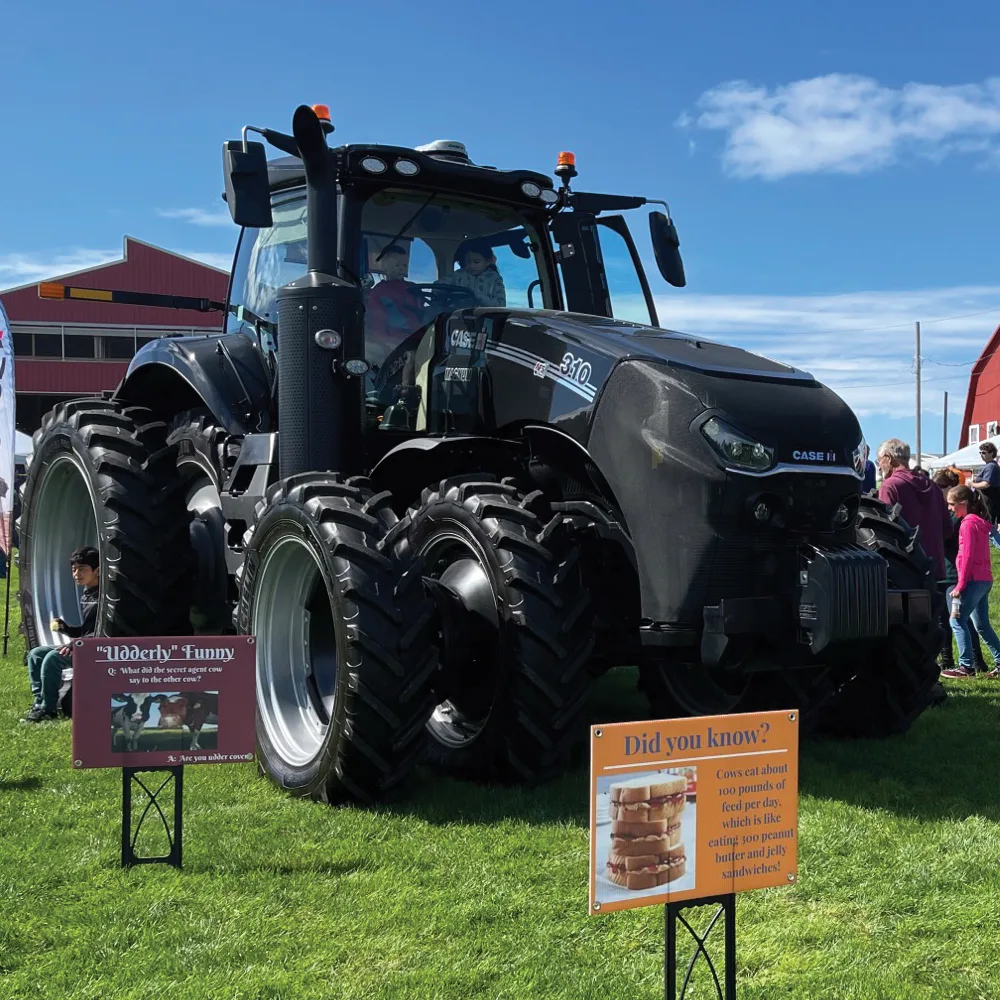 The Case Ih Demonstrator Black Knight Magnum Agriculture Construction Equipment Parts