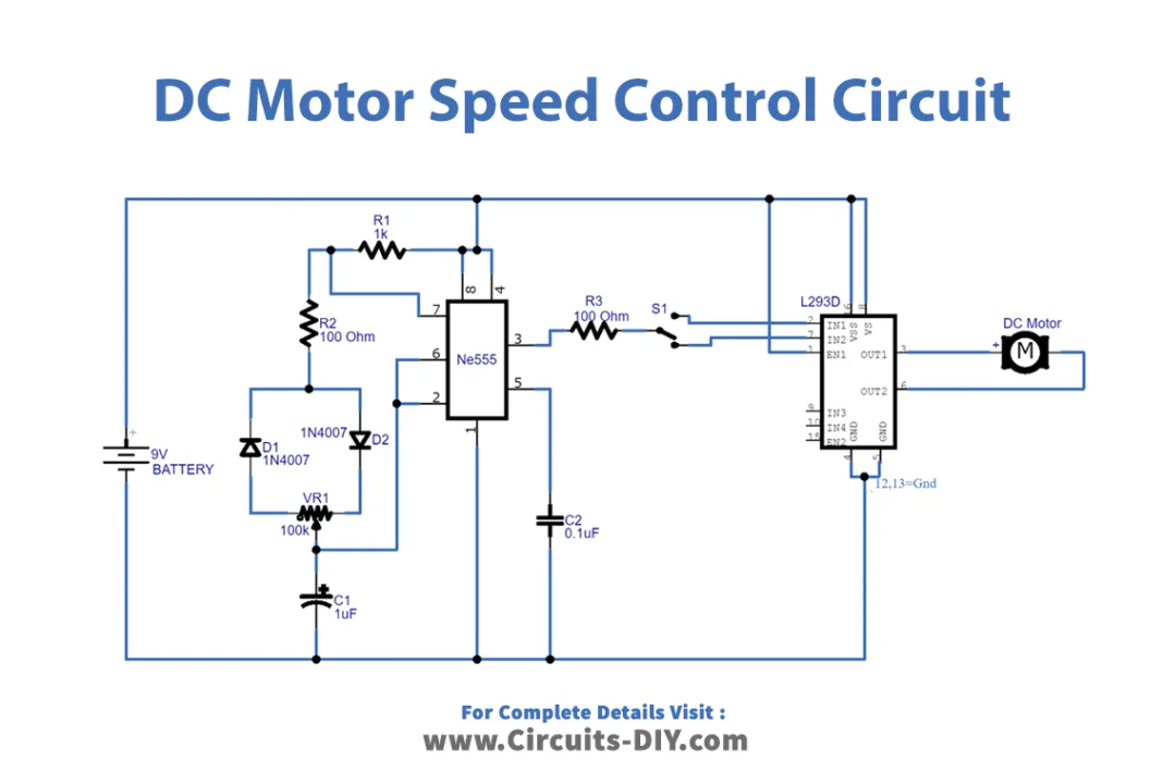 The Essential 9 Step Dc Motor Control Circuit Diagram Guide For Beginners