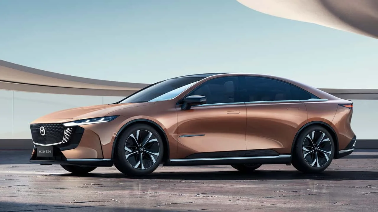 The Mazda Ez 6 Is The Electric Rear Wheel Drive Mazda Sport Sedan We Want