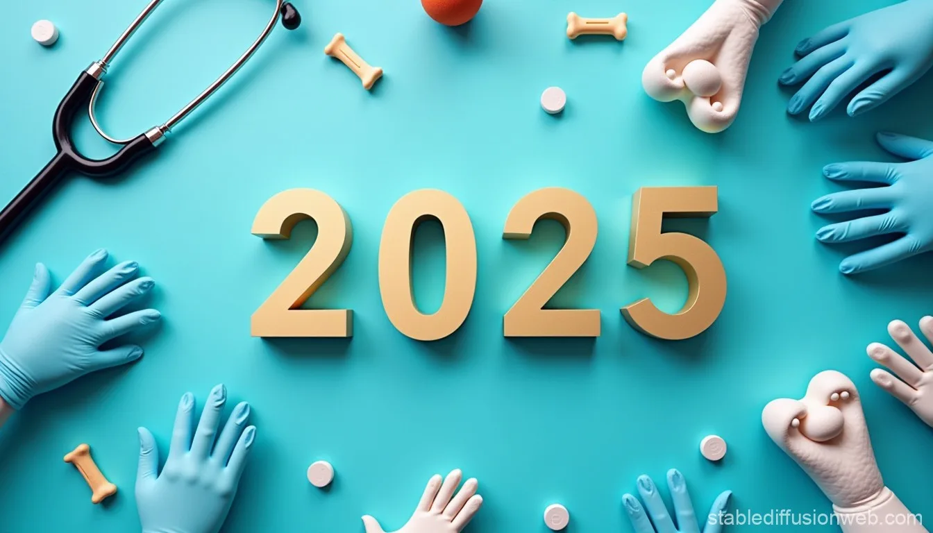 The Number 2025 Displayed As Electrical Wiring Prompts Stable Diffusion Online