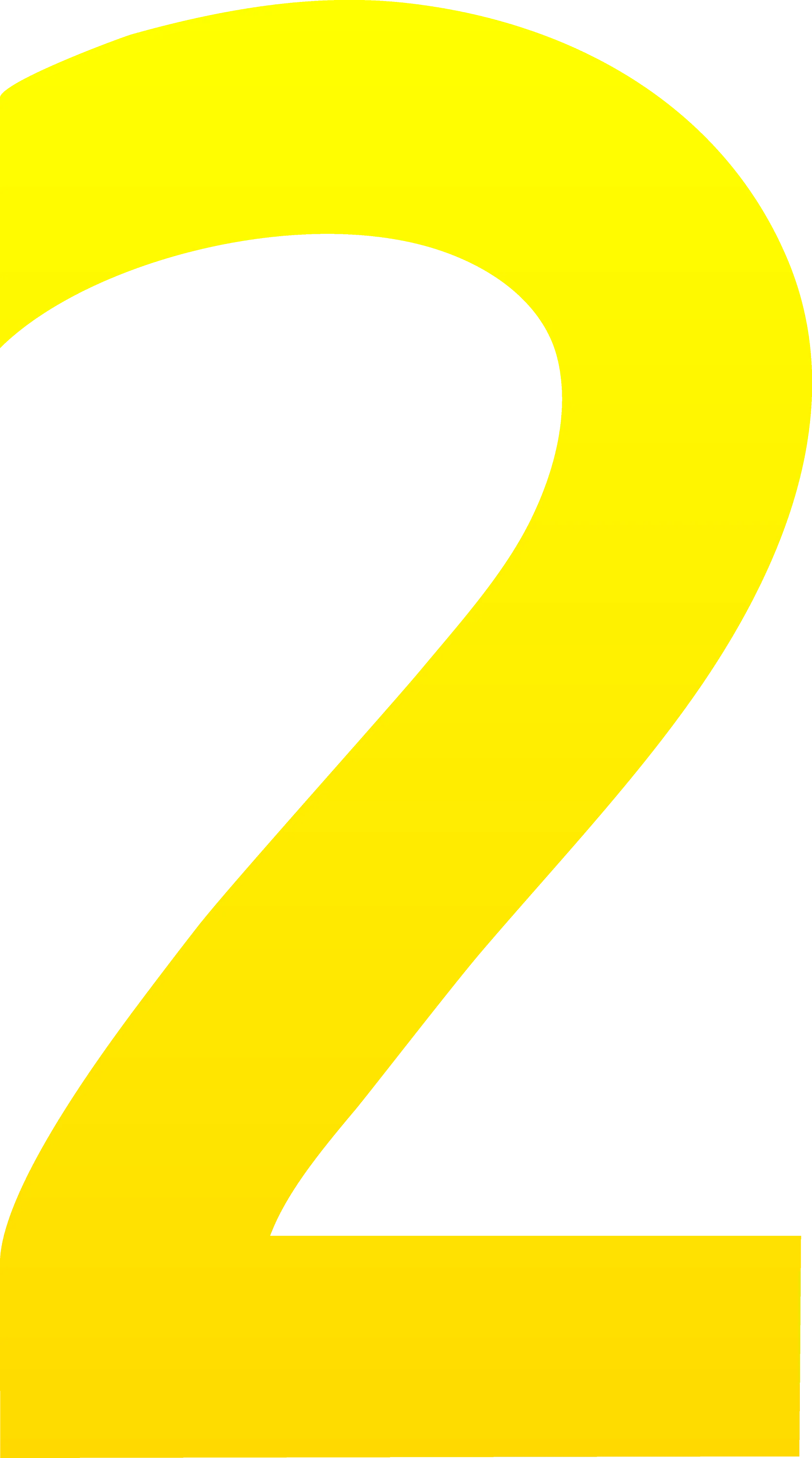 The Number Two Free Clip Art
