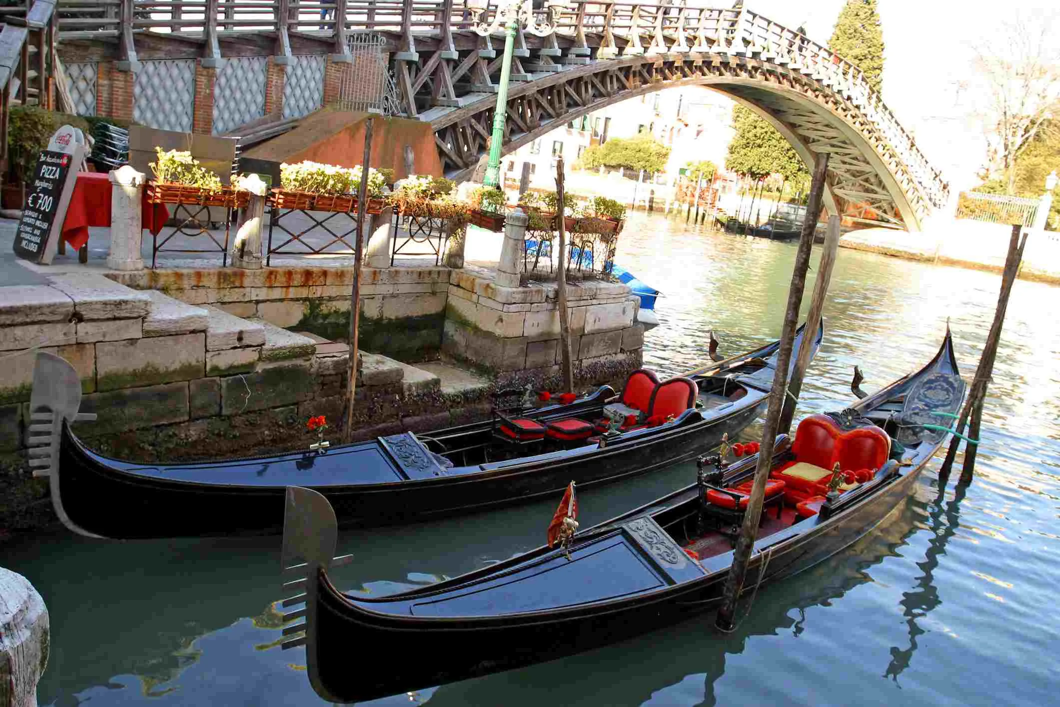 The Venetian Gondolas