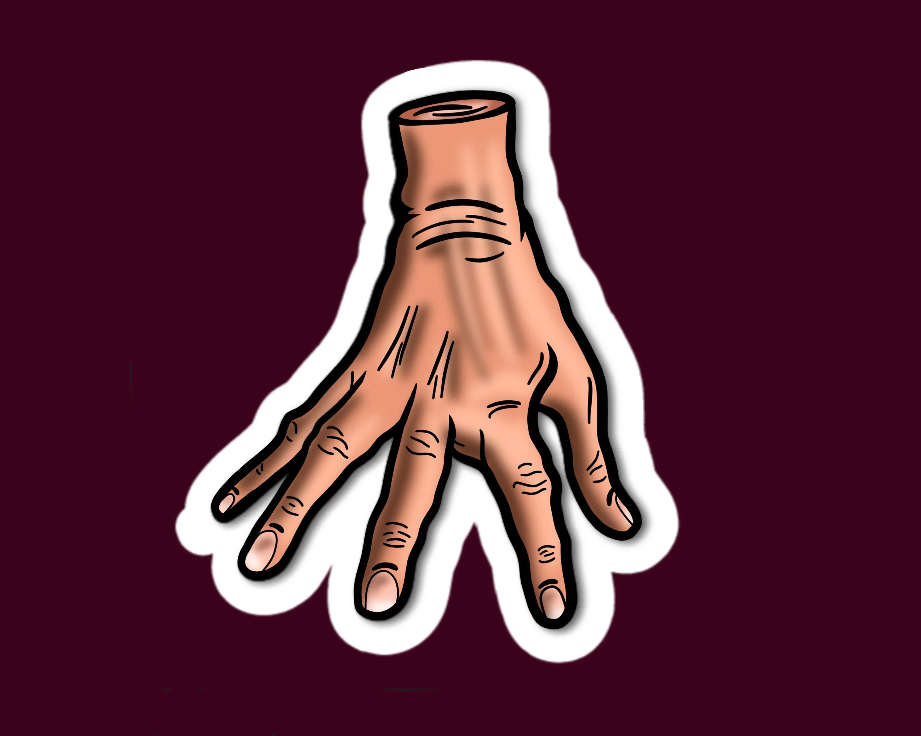 Thing T Thing Hand Character From The Addams Wednesday Family Etsy Hong Kong