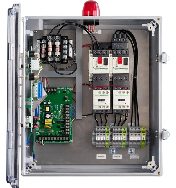 Three Phase Duplex Demand Wd3P 4 Pump Control Panel See Water Inc