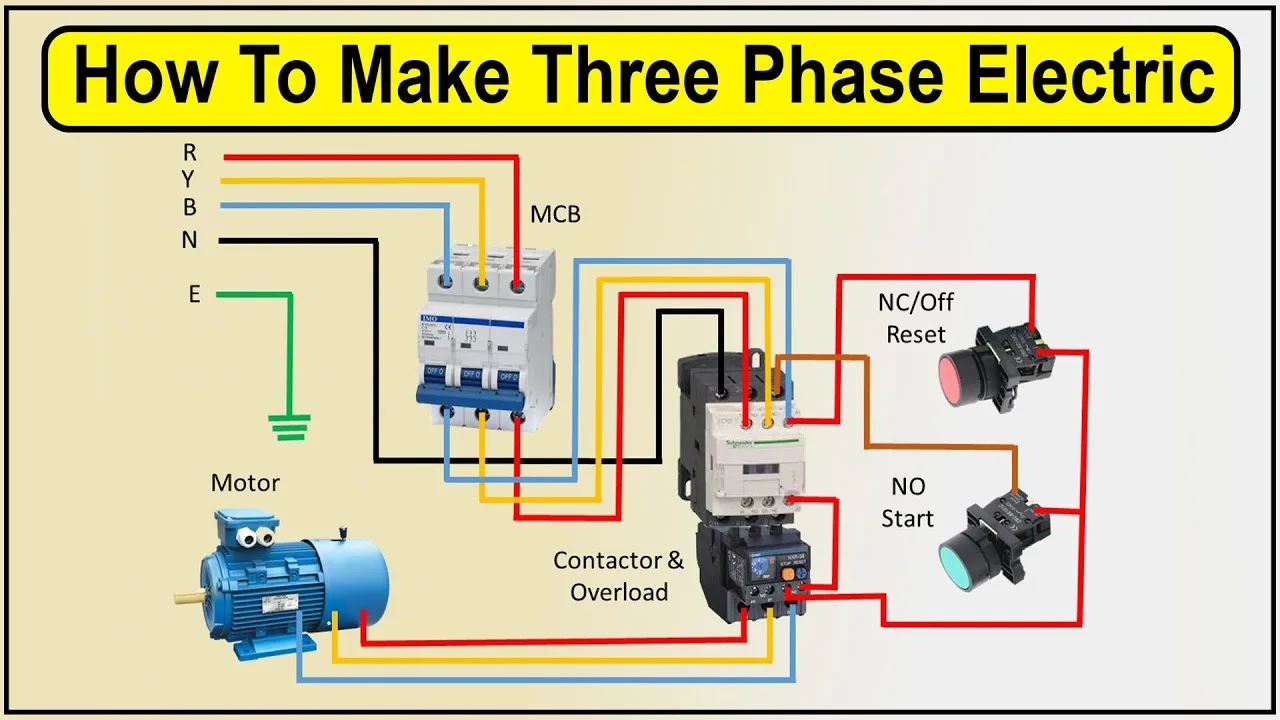 Three Phase Motor Wiring Guide