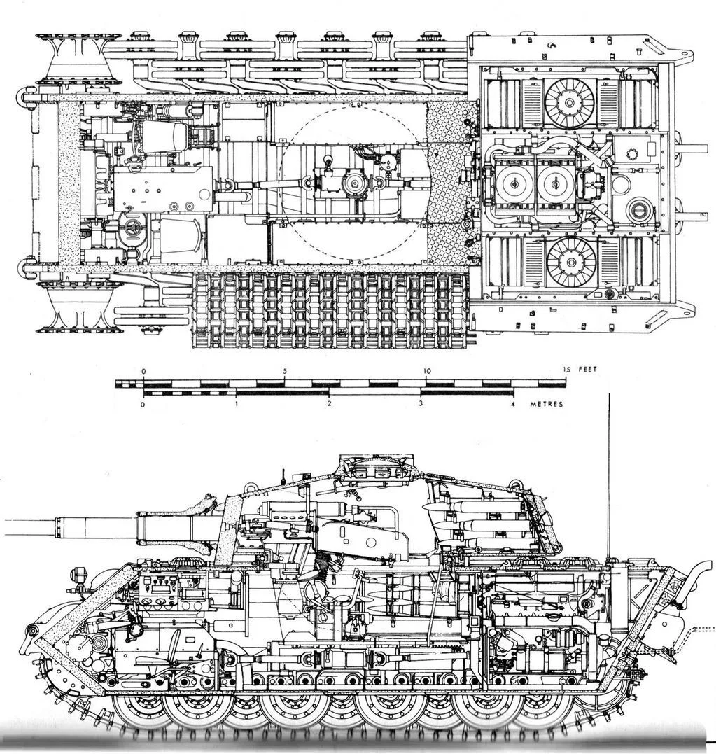 Tiger Tank Schematics Tiger Tank Schematic Diagram