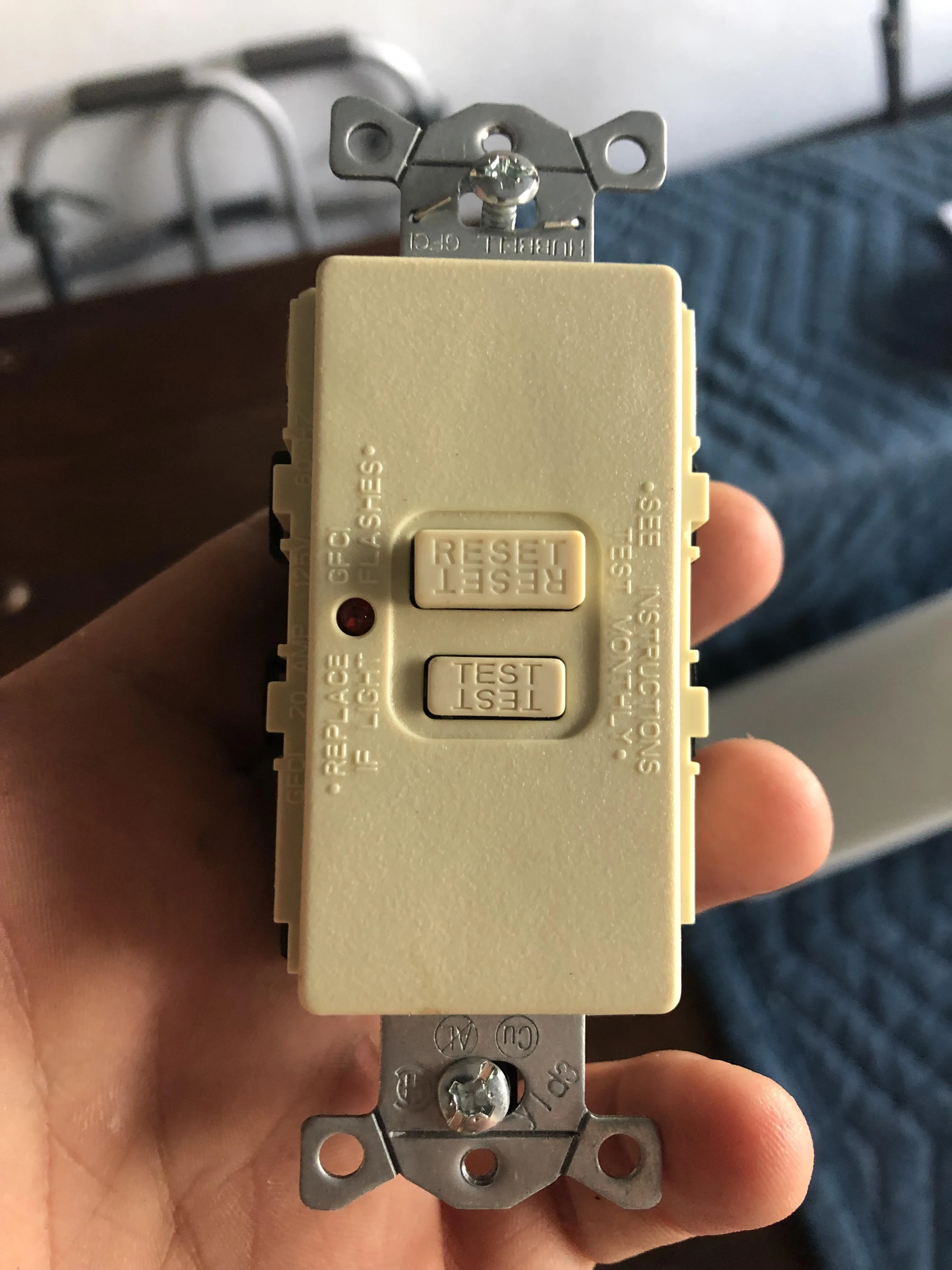 Til There Is A Gfci Device That Can Be Installed Not An Outlet That Provides The Circuit With