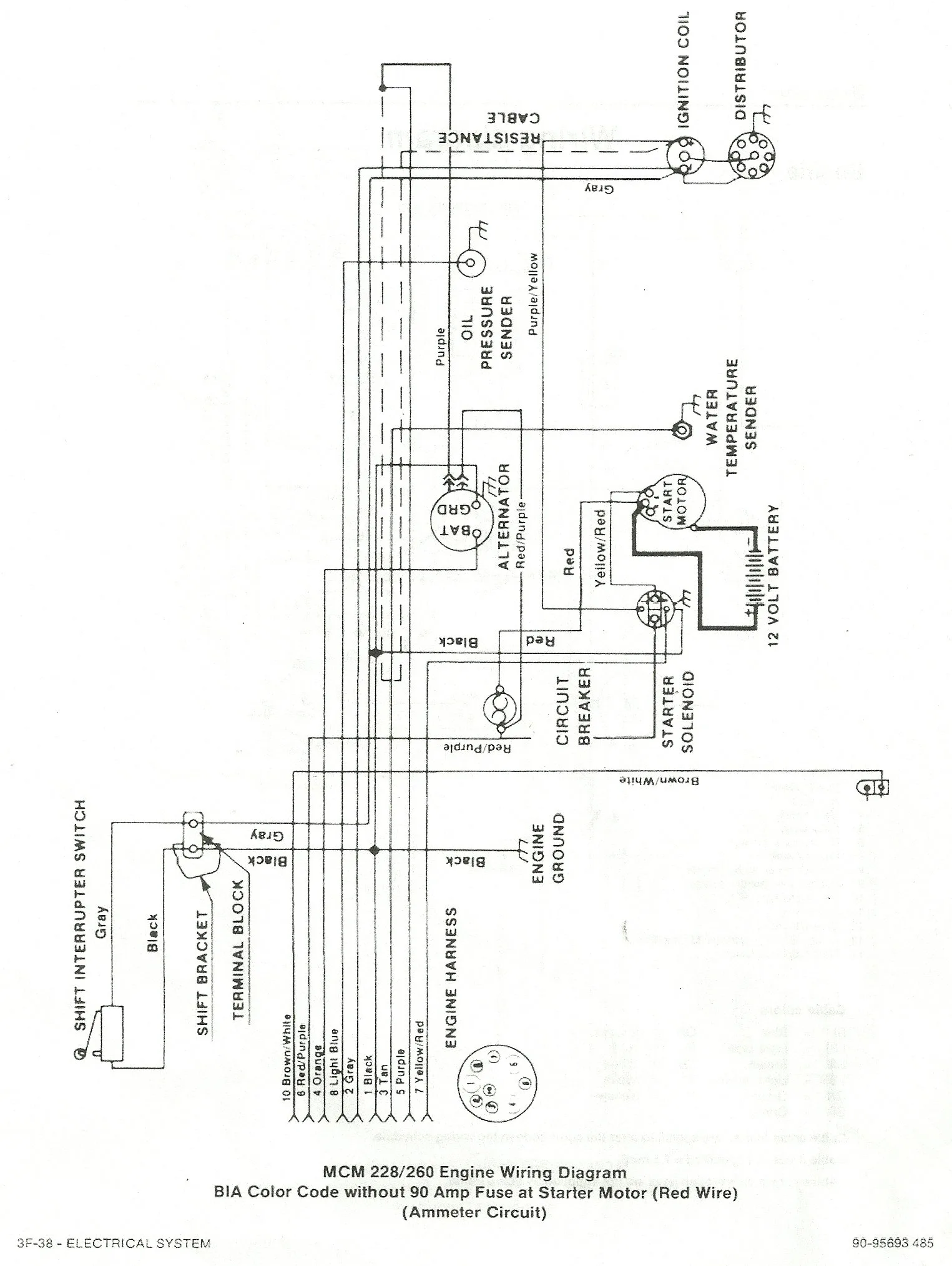 Tips Komputer 9 Mercruiser Wiring Diagrams Wiring Diagram For Mercruiser 4 3