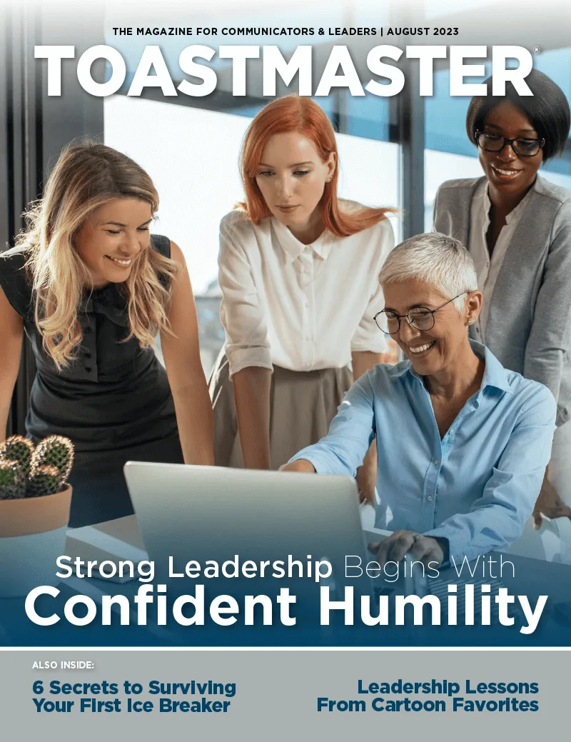 Toastmasters International Table Of Content