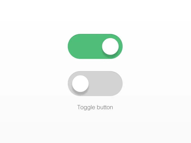 Toggle Button By Rice Tseng