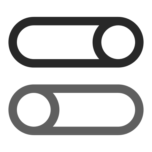Toggle Button Generic Color Outline Icon