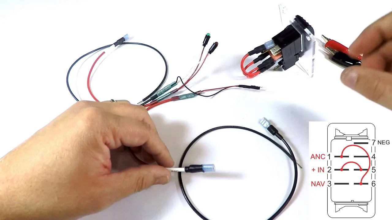 Toggle Switch Wiring 6 Pin