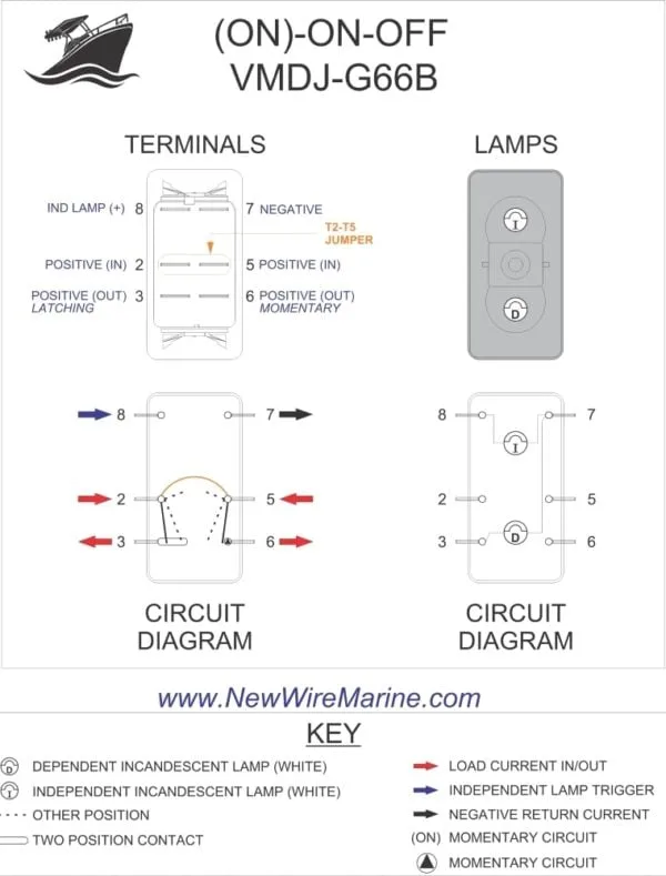 Toggle Switch Wiring 6 Pin