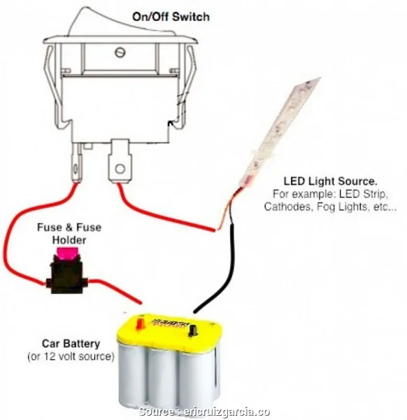 Toggle Switch Wiring Diagram 12V Car Wiring Diagram
