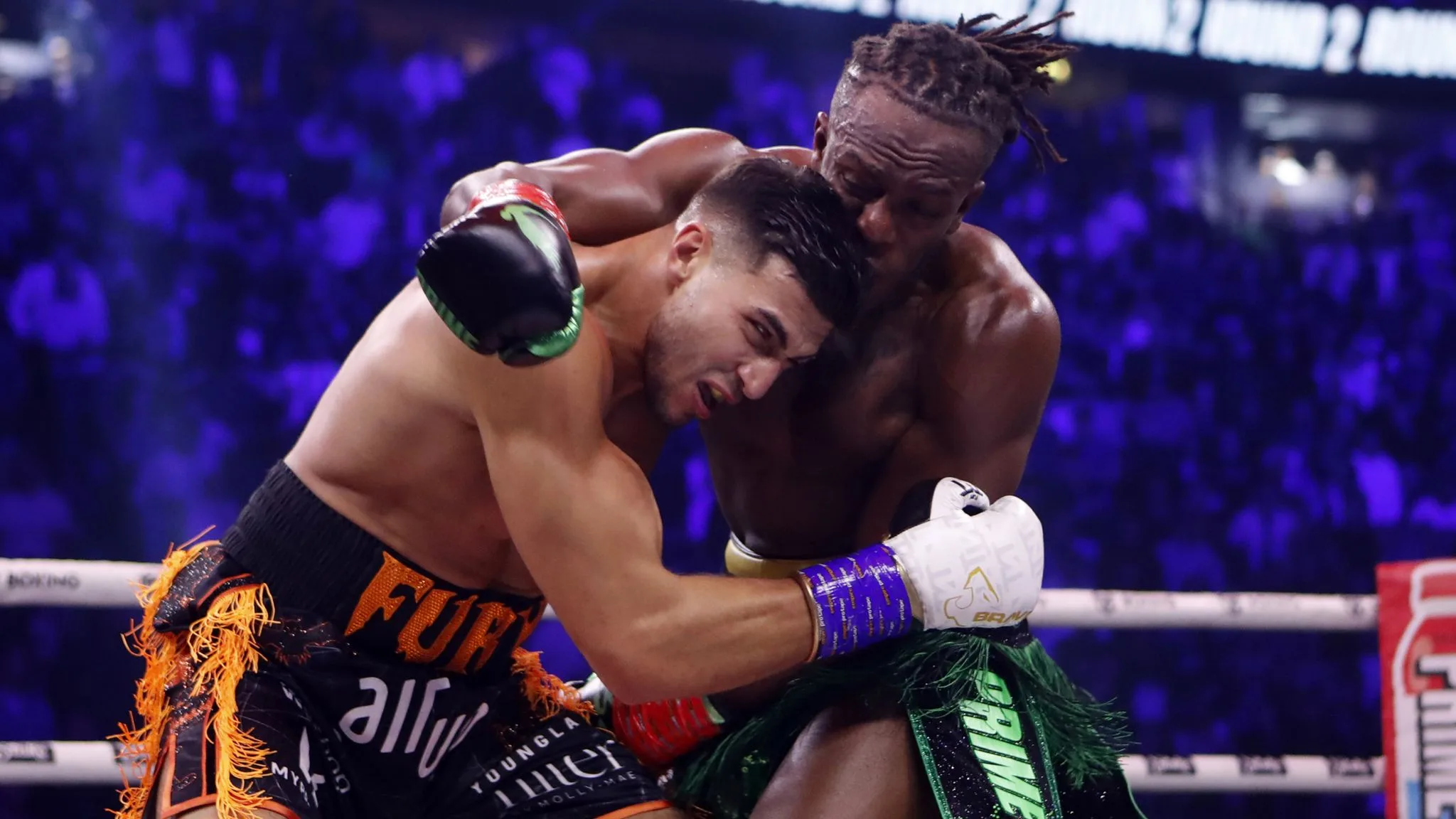 Tommy Fury Defeats Frustrated Ksi By Majority Decision In Controversial Manchester Fight