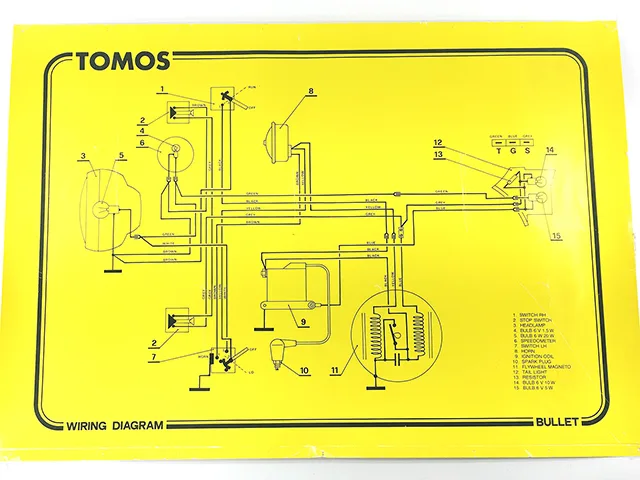 Tomos Bullet Wiring Diagram Full Size 27 X 19 Johnny S Vintage Motorcycle Company