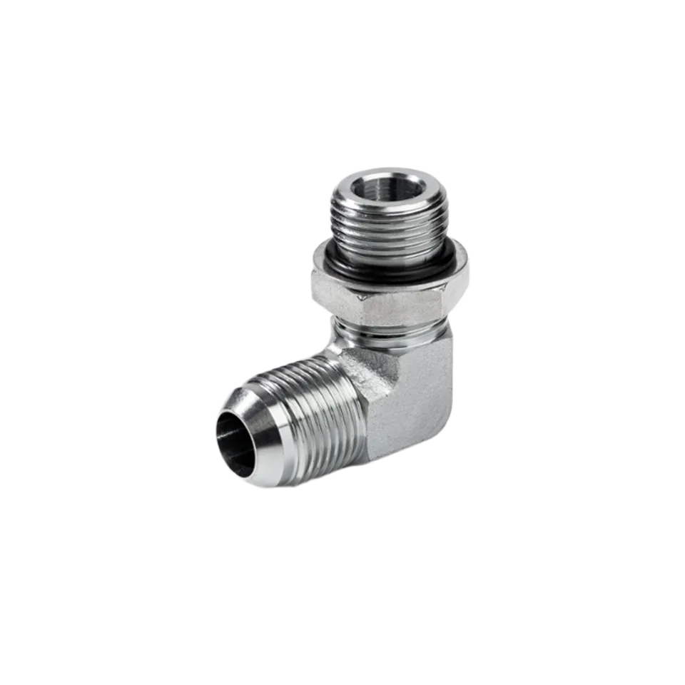 Tompkins Fittings 06 Male Jic X 12 Male Orb 90 Bend