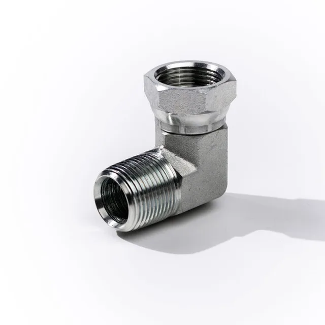 Tompkins Fittings 08 Male Npt X 06 Female Npsm 90 Bend