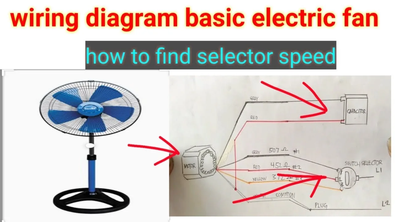 Tonk Nawab 26 Electric Fan Motor Wiring Diagram How To Check Motor Start And Motor Run