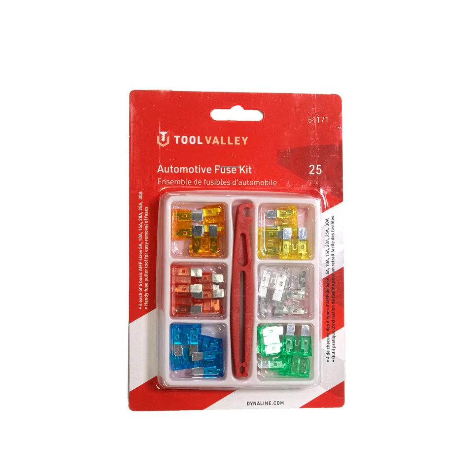 Tool Valley 25Pc Automotive Fuse Kit
