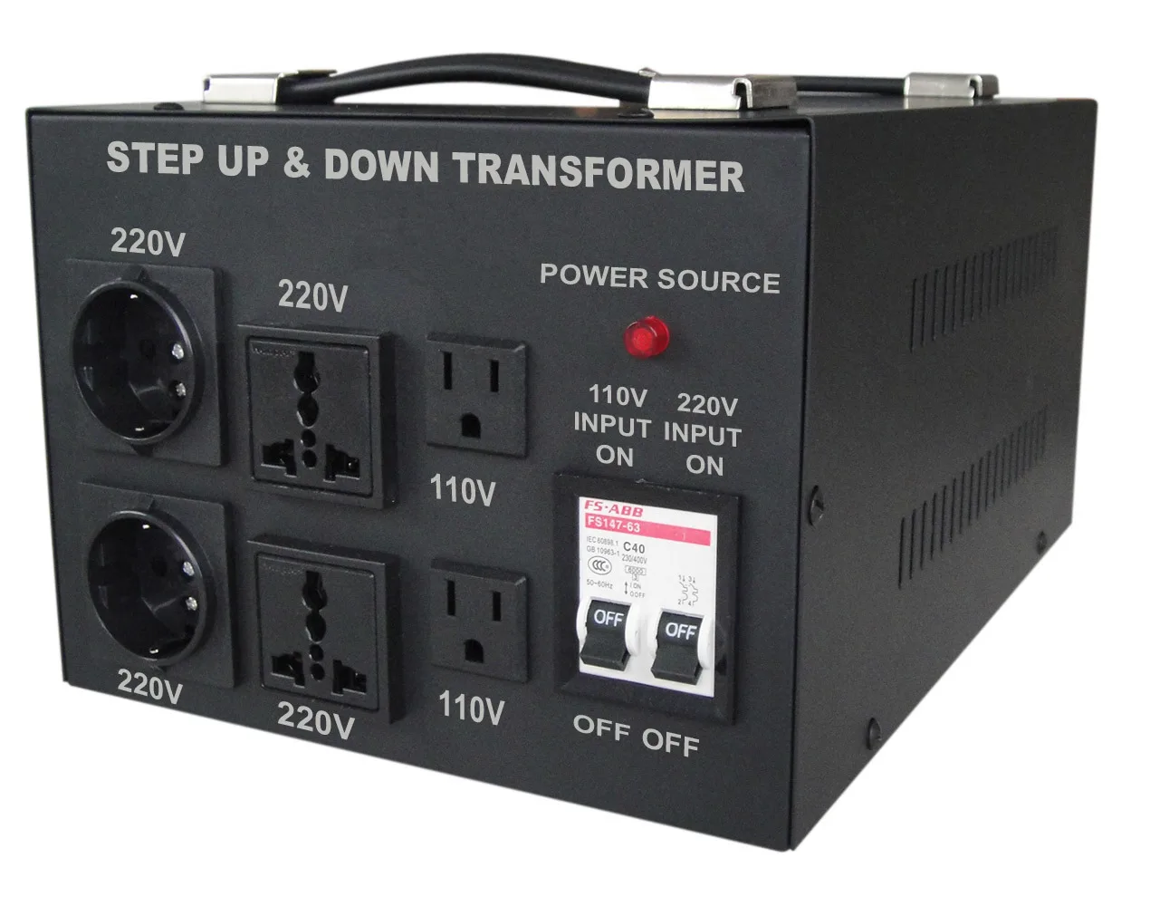 Toroidal 5000W Step Down Transformer 220V To 110V Voltage Converter Power Transformer And