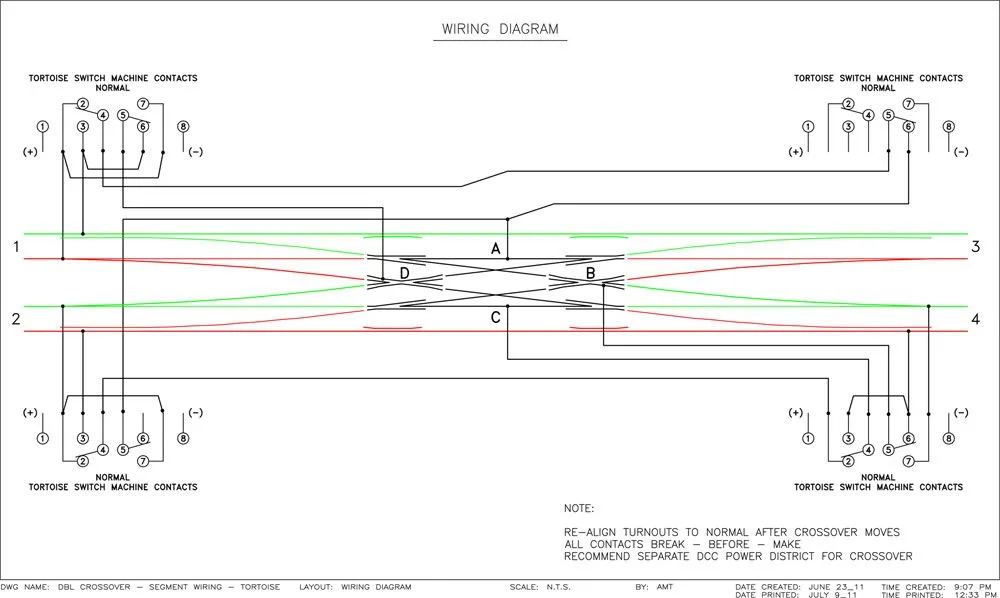 Tortoise Switch Machine Wiring Diagram Connector