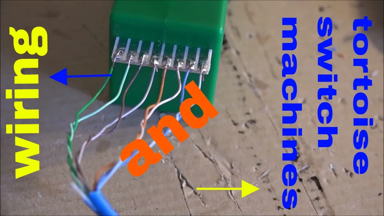 Tortoise Switch Machine Wiring Signals