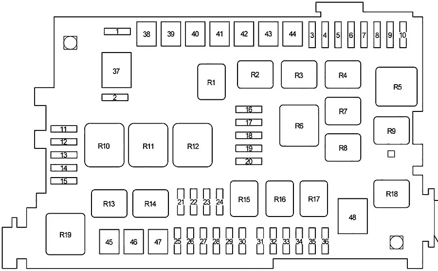 Toyota 4Runner Fuse Box Diagram