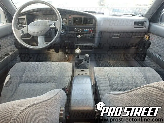 Toyota 4Runner Stereo Wiring Diagram My Pro Street